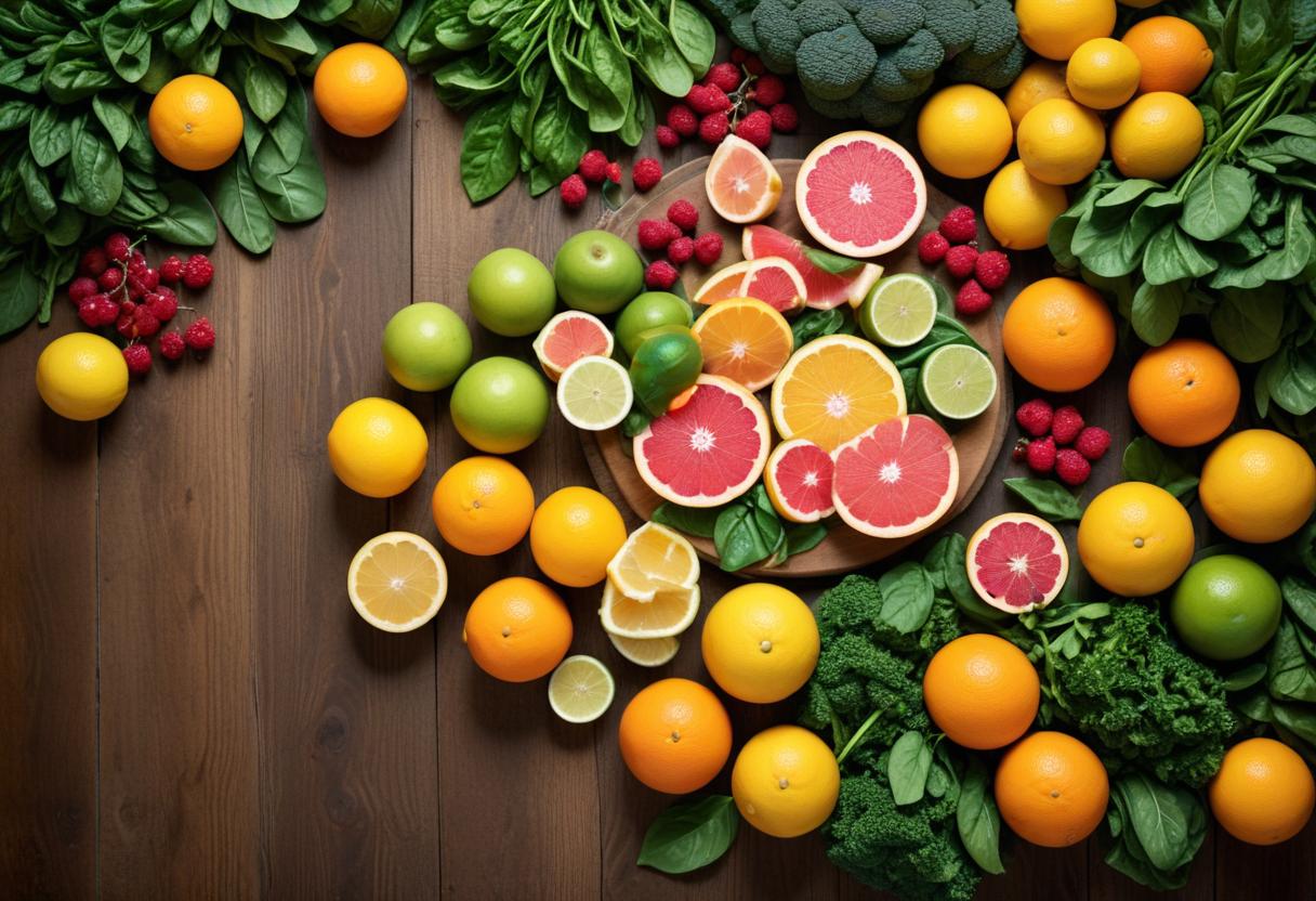 Få upp din energi med C vitamin! illustration