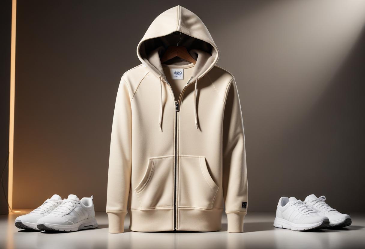 Stylea din vardag med en snygg zip hoodie! illustration