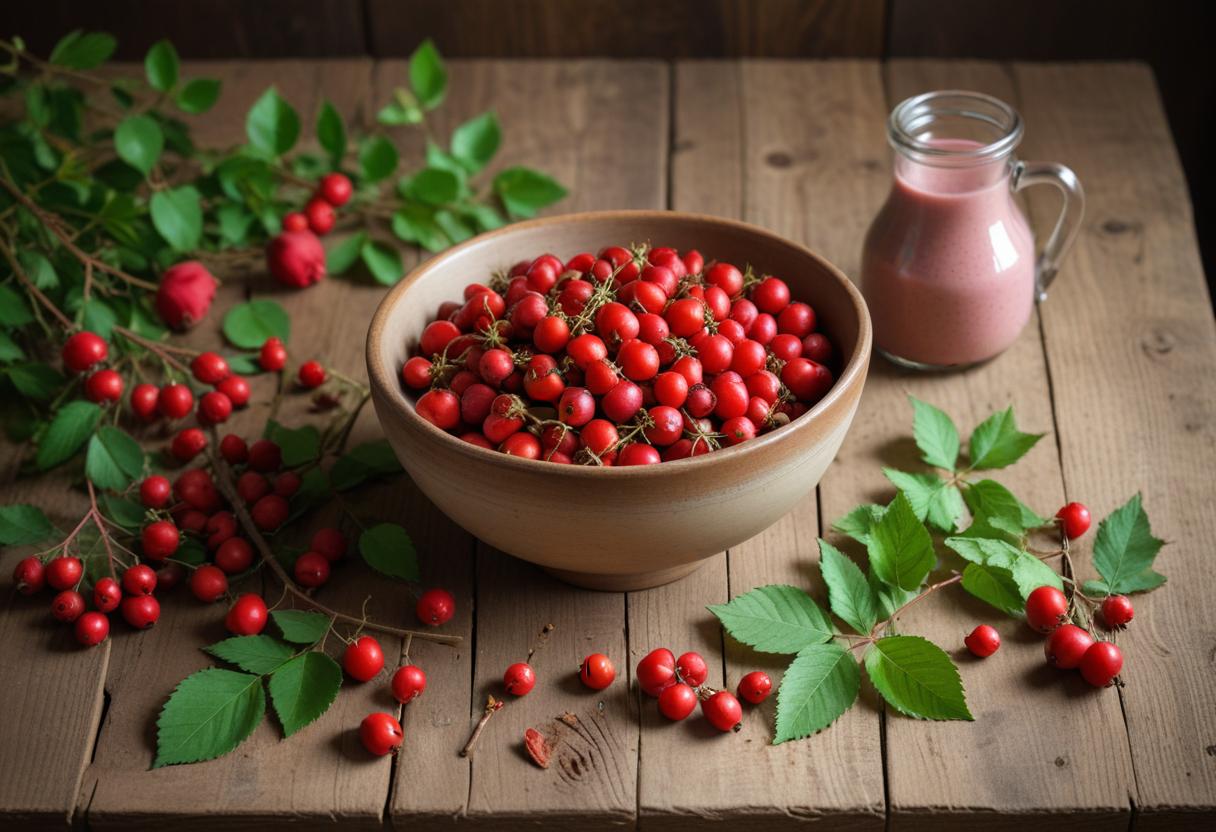 Upptäck kraften i nypon – ett superfood! illustration